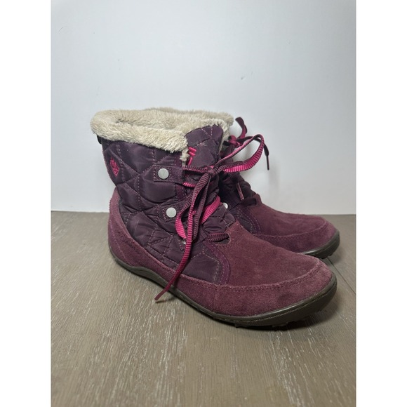 Columbia Shoes - Columbia Women's Purple Insulated Winter Boots Size 6.5